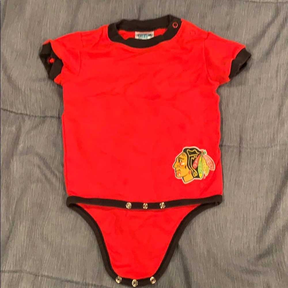 Chicago Blackhawks onesie